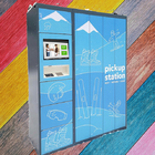 Winnsen Automated Parcel Locker With Terminal And Mailbox Online Shopping Pickup Point