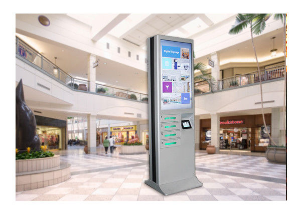 Las estaciones de carga del teléfono celular de 43 pulgadas, colocan la