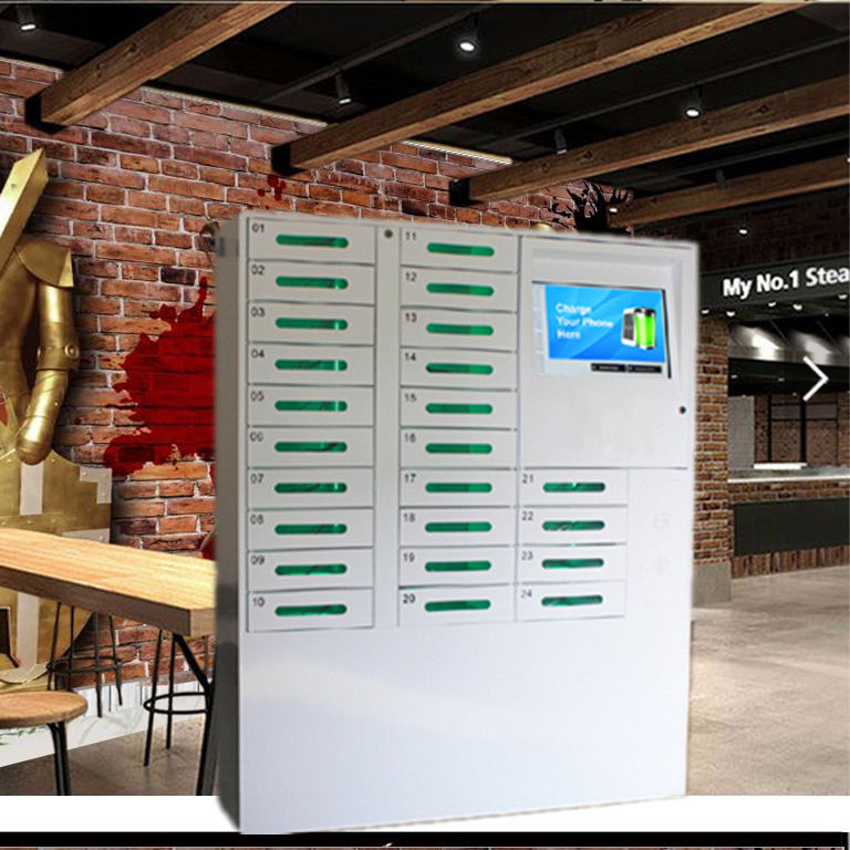 Estaciones de carga derechas del teléfono celular del piso con 19