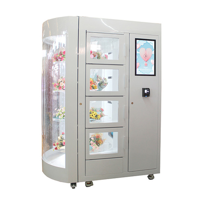 Ventana transparente automatizada del servicio del uno mismo de la máquina de Rose Fresh Flower Vending Locker