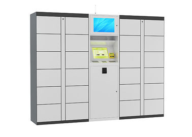 Sistema al aire libre electrónico asegurado gabinete de acero automatizado OEM del armario del paquete