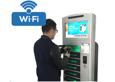 Monedas/conexión de Wifi de los apuroses del quiosco de la estación de carga del teléfono celular del pago de las cuentas
