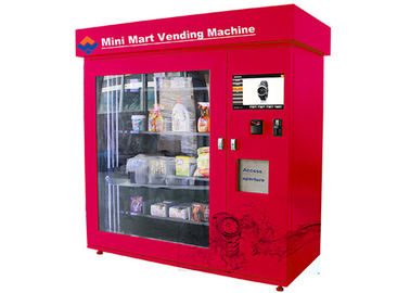 Mini máquina expendedora automática del centro comercial, máquina expendedora ajustable de la moneda del centro comercial de la pantalla táctil de 19 pulgadas mini