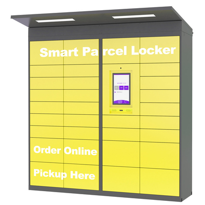 Sistema automático del armario de la estación del paquete con la lengua de encargo para el mensajero Company Delivery