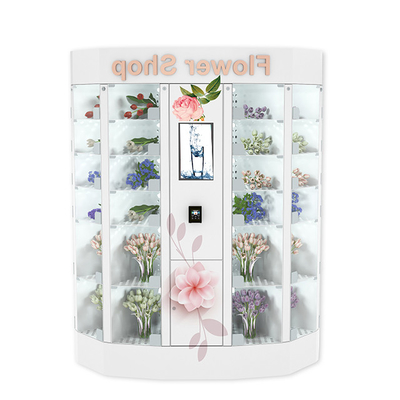 Flor automática de la seda que vende control de la pantalla táctil del armario con Wifi