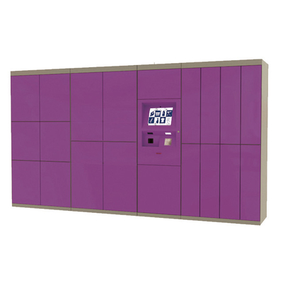 Self Pick Up Smart Parcel Locker Código de barras Escáner Código PIN Acceso para la seguridad de la entrega