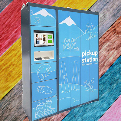 Winnsen Automated Parcel Locker With Terminal And Mailbox Online Shopping Pickup Point