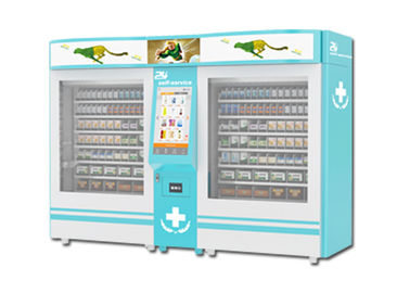 Máquina expendedora de la farmacia de la comida de la atención sanitaria del cuidado del cuerpo de certificación de la FCC del CE con el sistema de gestión teledirigido