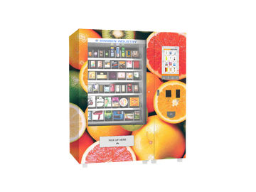 La máquina expendedora combinada de la comida modificó el color para requisitos particulares para la estación de la escuela/de tren
