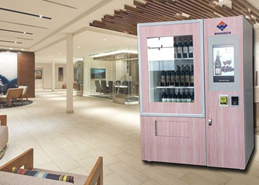 Máquina expendedora multi del vino de las idiomas, máquina expendedora de la cerveza de Champán