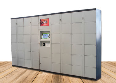 Electronic Storage Luggage Lockers With Coin / Bill / Credit Card Payment Model