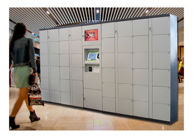 Función de carga interior del teléfono celular de Pin Code Luggage Lockers With del término de autobuses del aeropuerto