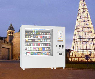 Mini máquina expendedora del centro comercial del canal ajustable, quiosco farmacéutico de la venta