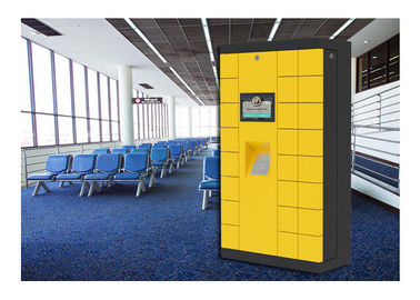 Equipaje de alquiler elegante público modificado para requisitos particulares del almacenamiento de los armarios de Digitaces con las tarjetas del RFID