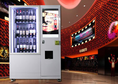 máquina expendedora combinada del aceite de oliva de la botella del alcohol del alcohol de la cerveza del champán del vino espumoso con teledirigido