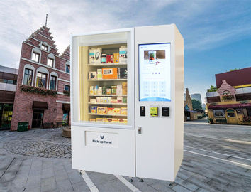 22 Touch Screen Self-Service Mini Mart Máquina expendedora Bebidas frías Alimentos Uso de frutas