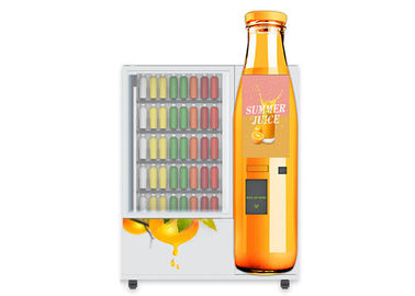 Máquina expendedora fresca del jugo de la mini del centro comercial del ODM del OEM de la máquina expendedora del bocadillo de la ensalada de Apple fruta anaranjada del arándano con el elevador