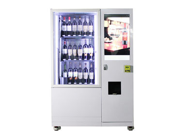 Refrigerador que refresca la máquina expendedora de la botella de vino de la capacidad grande con la pantalla táctil de 22 pulgadas
