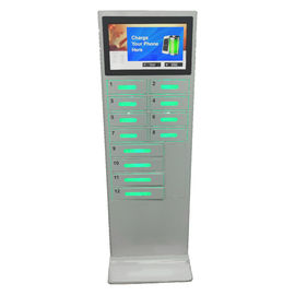 Máquina expendedora de carga del kisok de la estación de la torre del teléfono celular del dispositivo móvil con la luz UV