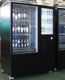 Máquina expendedora de la botella del champán de la cerveza del vino espumoso de Commerical Mini Mart del pasillo del hotel con el canal ajustable innovador