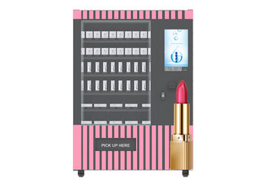 Máquina expendedora de 22 de la pulgada del LCD de la exhibición de belleza barras de labios de los productos de gran tamaño con el sistema del elevador