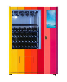 Máquina expendedora multi de la ensalada de las formas de pago del servicio del uno mismo para las bebidas de los bocados que venden la compra sin contacto