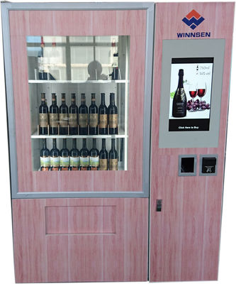 Máquina expendedora Winnsen Mini Mart con pantalla táctil de 32 pulgadas y sistema de venta mixta