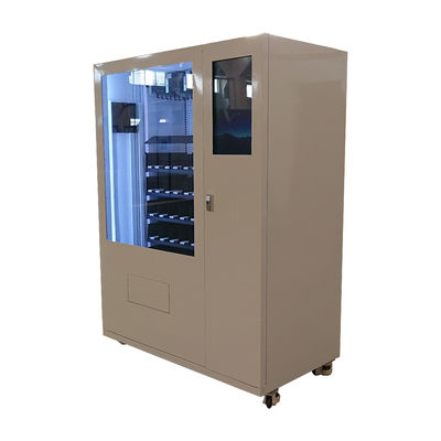 Máquina expendedora de la bebida de la comida del paquete de la poder con la pantalla táctil y la cámara de seguridad teledirigidas