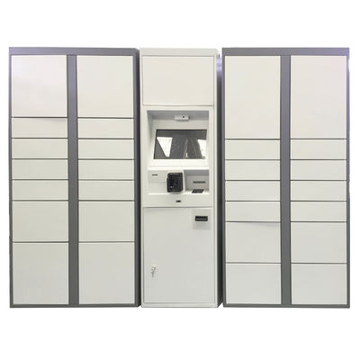 El armario electrónico adaptable confiable estable de la entrega del paquete público pone uso con la función teledirigida