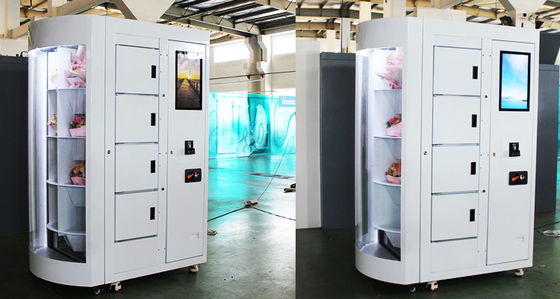 Máquina expendedora automática del ODM del OEM de los regalos del servicio del uno mismo del subterráneo para las flores