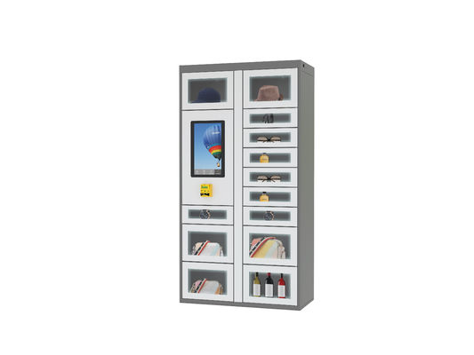 Pantalla táctil automática de 32 pulgadas del mini de la máquina expendedora de Alipay del aceptador armario del quiosco
