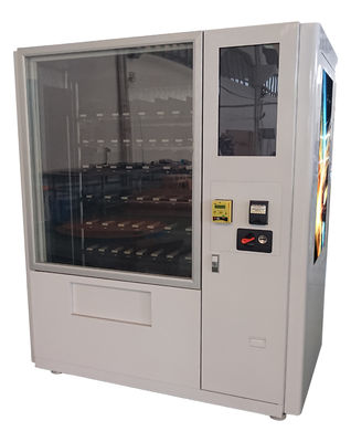Máquina expendedora grande del vino de la botella de la pantalla táctil con el aceptador remoto de la plataforma y de Bill de la moneda
