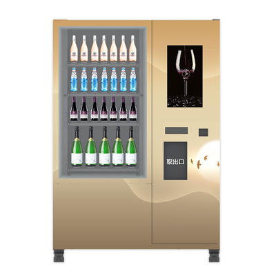Máquina expendedora aprobada del tarro de la ensalada del vino de la FCC del CE con la función teledirigida