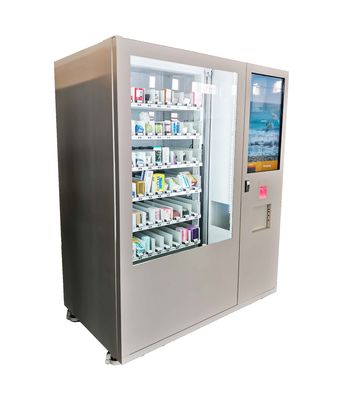 Pequeña máquina expendedora de la medicación de las botellas del hospital con la función remota de la actualización de la información