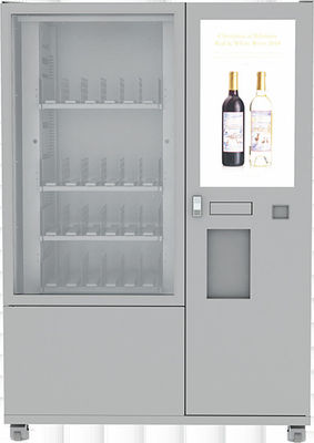 Combinado interior de la plataforma teledirigida de la máquina expendedora de la botella de vino de la verificación de la edad