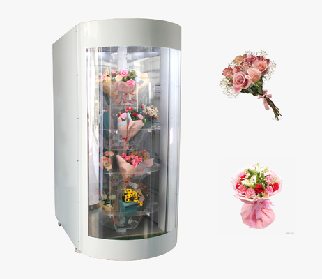 Máquina expendedora elegante de enfriamiento de Winnsen del armario para las flores