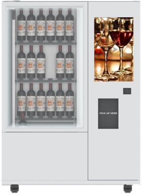 Máquina expendedora del alcohol del elevador del transportador ninguna cámara de seguridad de la compra del tacto