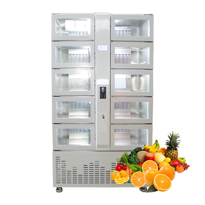 El ODM refrigeró la máquina expendedora de enfriamiento del estilo del armario para Francia