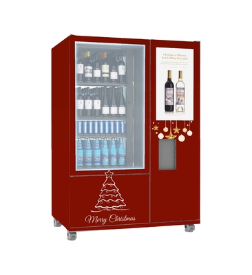 Sistema refrigerado de la banda transportadora del pago con tarjeta de crédito de la máquina expendedora del whisky