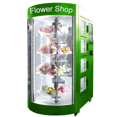 Vendiendo el manojo pequeño y grande de la máquina expendedora de la flor del tamaño de ramos convenientes para la tienda floral