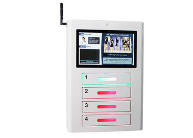 calidad  Network Signage Wifi Public Cell Phone Charging Station LCD Advertisement Display fábrica