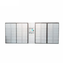 calidad  Coins Bills Operated Electronic Durable Metal Storage Doors Luggage Lockers Airport Rental Locker For Public fábrica