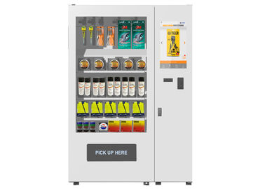 Máquina expendedora de 22 de la pulgada del LCD de la exhibición de belleza barras de labios de los productos de gran tamaño con el sistema del elevador