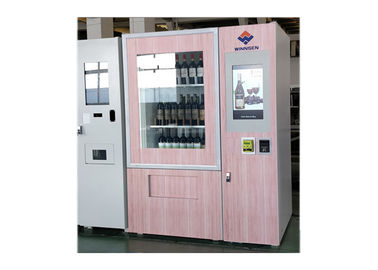 24 horas de la pantalla táctil del vino de la máquina expendedora de servicio del uno mismo para el restaurante/los estadios