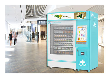 Máquina expendedora refrigerada Campus Health Fuente médica de bienestar con código QR