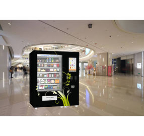 Máquina expendedora del centro comercial de las galletas de las galletas mini con la pantalla táctil grande de los canales ajustables