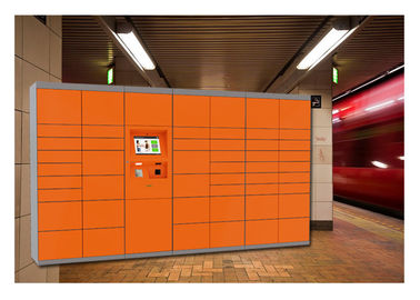 Equipaje de alquiler elegante público modificado para requisitos particulares del almacenamiento de los armarios de Digitaces con las tarjetas del RFID