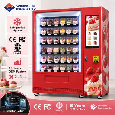 Calidad Máquina expendedora de cupcakes y pan Winnsen para cafeterías de supermercados y vestíbulos de oficinas fábrica