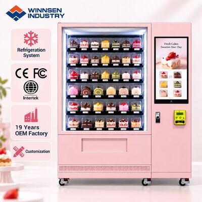 Calidad Winnsen Cupcake Vending Machine for University Campus Hospital Canteen Self Service fábrica