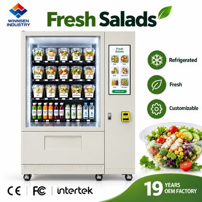 Calidad Winnsen Commercial Salad Vending Machine Self Service Healthy Food 24 Hour Retail fábrica